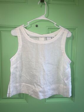 C&C California 100% Linen Tank Top - Women’s size Small